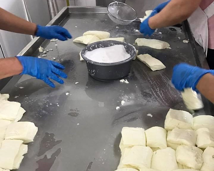 Halloumi Making
